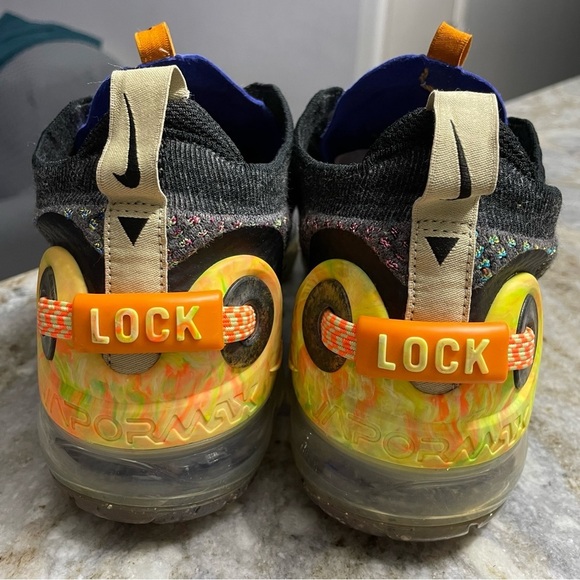 Nike Air Vapormax 2020 FK Flyknit Iron Grey Multicolor CJ6741-002 Size 9.5 - Picture 8 of 12